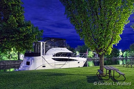 First Boat Of The 2012 Season_23861-2.jpg - Photographed along the Rideau Canal Waterway at Smiths Falls, Ontario, Canada.